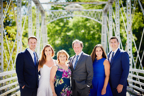 The C Family: Portrait Session at Station Road Bridge