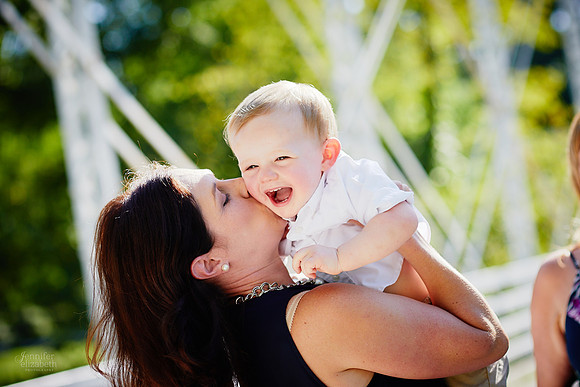 The C Family: Portrait Session at Station Road Bridge