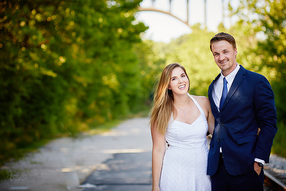 The C Family: Portrait Session at Station Road Bridge