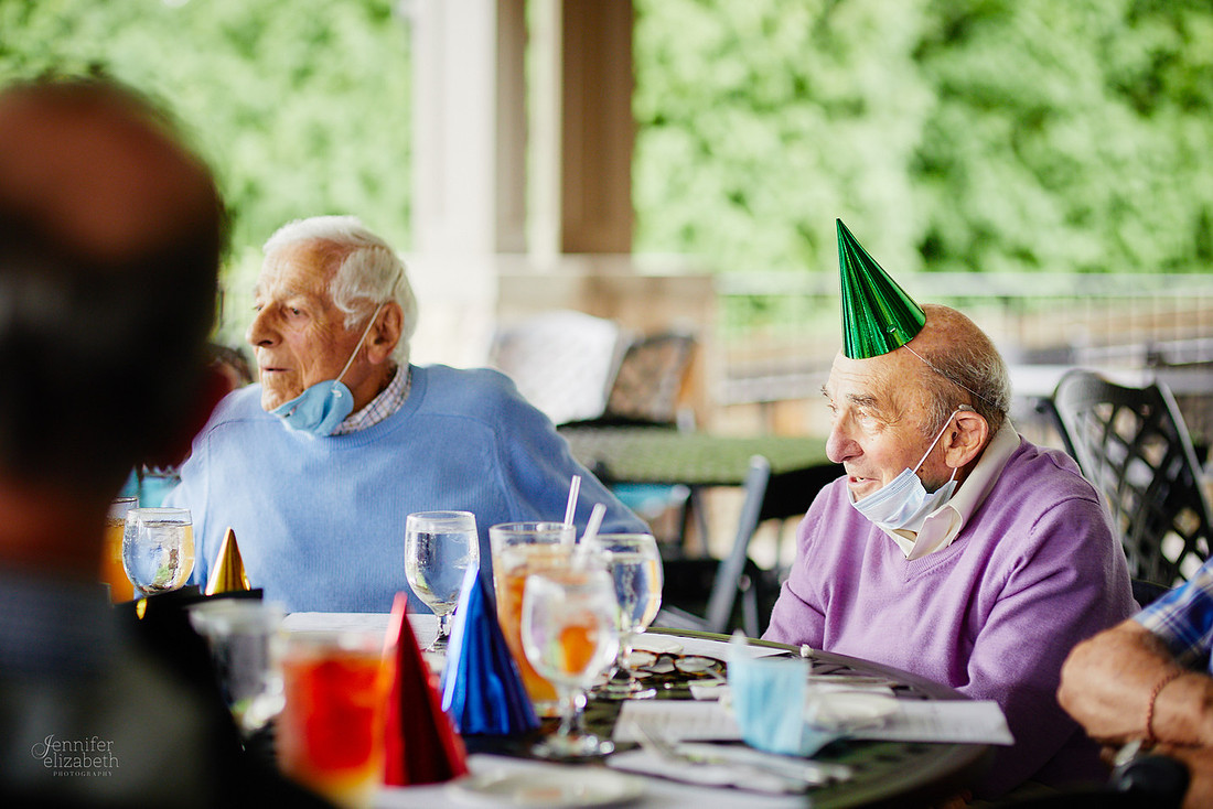 Ed: 90th Birthday Party at Mayfield Sand Ridge Country Club and Marotta's