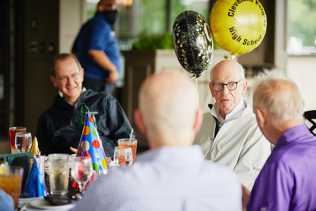 Ed: 90th Birthday Party at Mayfield Sand Ridge Country Club and Marotta's