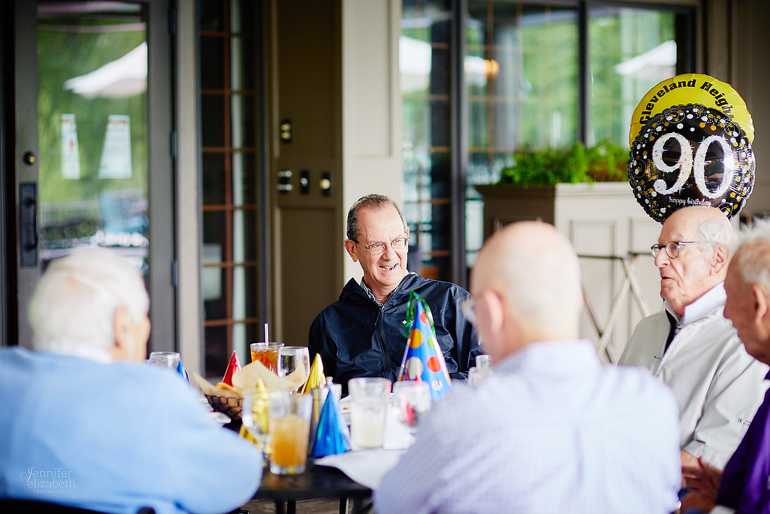 Ed: 90th Birthday Party at Mayfield Sand Ridge Country Club and Marotta's