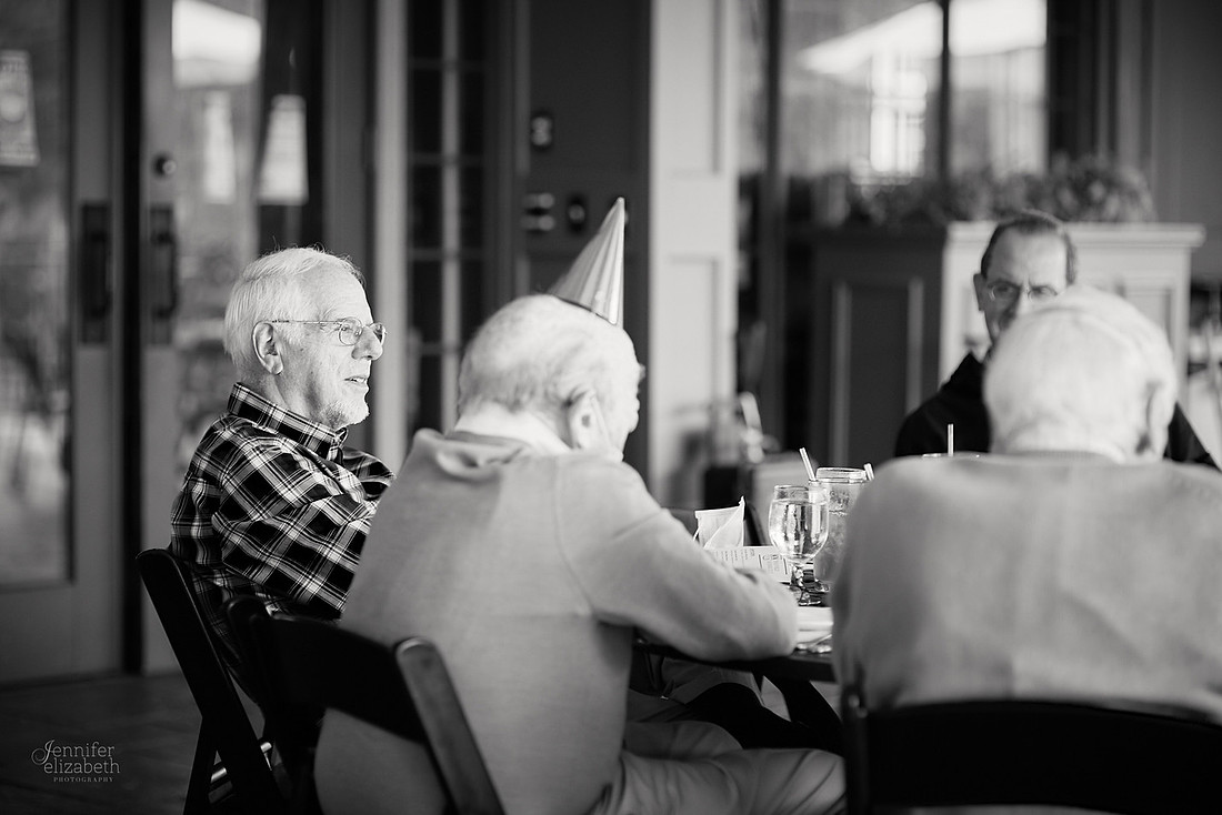 Ed: 90th Birthday Party at Mayfield Sand Ridge Country Club and Marotta's
