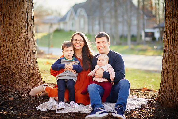 The T Family: Portrait Session in Walton Hills