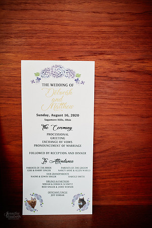 Deb & Matt: Backyard Micro Wedding in Sagamore Hills, Ohio