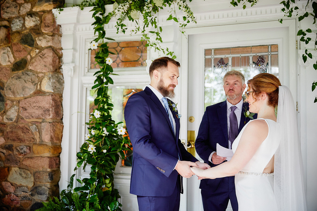 Deb & Matt: Backyard Micro Wedding in Sagamore Hills, Ohio