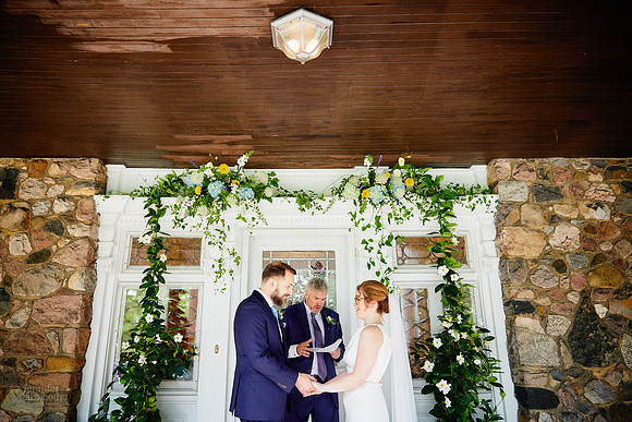 Deb & Matt: Backyard Micro Wedding in Sagamore Hills, Ohio