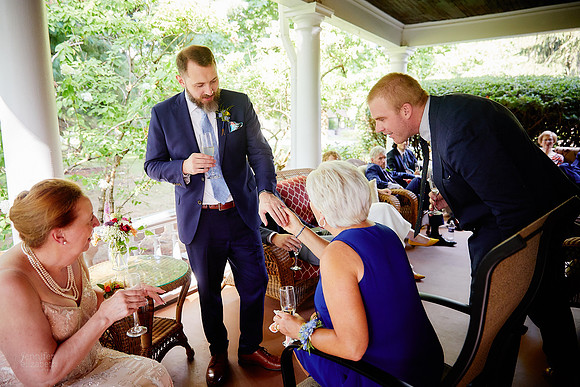Deb & Matt: Backyard Micro Wedding in Sagamore Hills, Ohio
