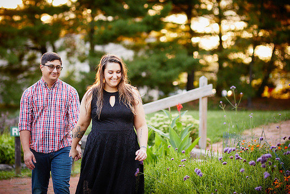 Meg & Tyler: Engagement Session at Boardman Park in Youngstown