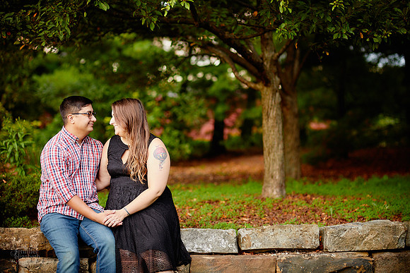 Meg & Tyler: Engagement Session at Boardman Park in Youngstown