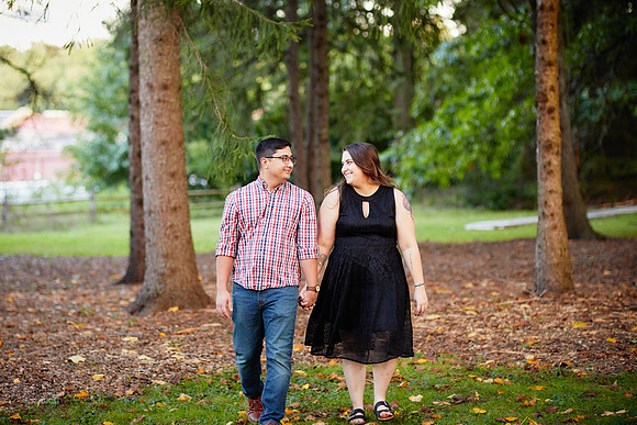 Meg & Tyler: Engagement Session at Boardman Park in Youngstown