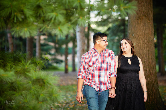 Meg & Tyler: Engagement Session at Boardman Park in Youngstown