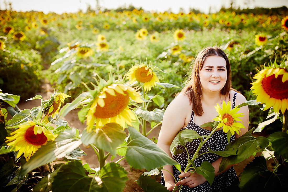 Sunflower Field Mini Sessions at Maria's Field of Hope