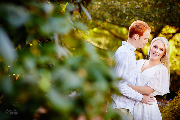 Erica & Grant: Engagement Session at Kingwood Center Gardens