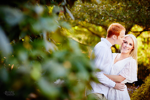 Erica & Grant: Engagement Session at Kingwood Center Gardens