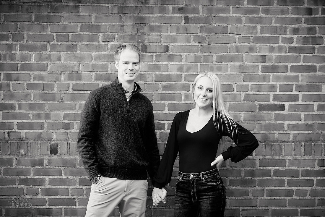 Erica & Grant: Engagement Session at Kingwood Center Gardens