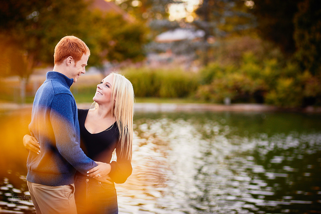 Erica & Grant: Engagement Session at Kingwood Center Gardens