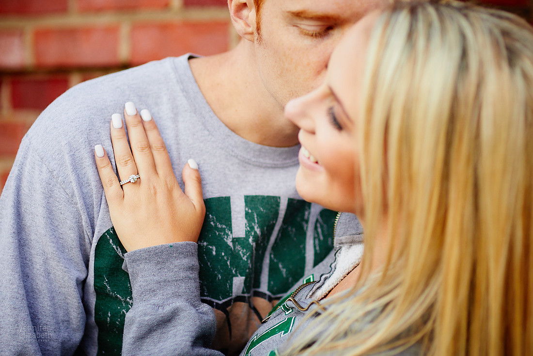 Erica & Grant: Engagement Session at Kingwood Center Gardens
