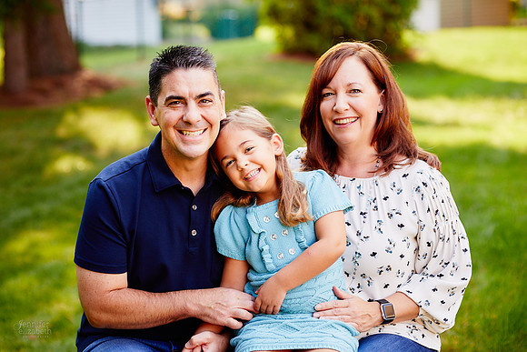 The R Family: Portrait Session in Strongsville, Ohio