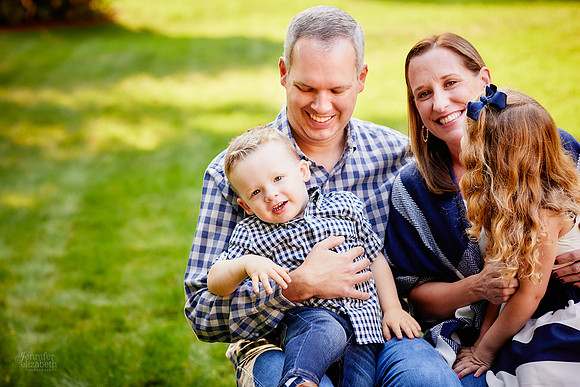 The R Family: Portrait Session in Strongsville, Ohio