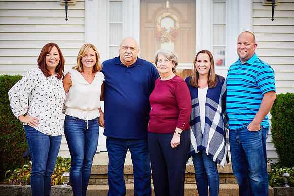 The R Family: Portrait Session in Strongsville, Ohio