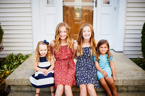 The R Family: Portrait Session in Strongsville, Ohio
