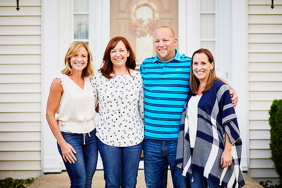 The R Family: Portrait Session in Strongsville, Ohio