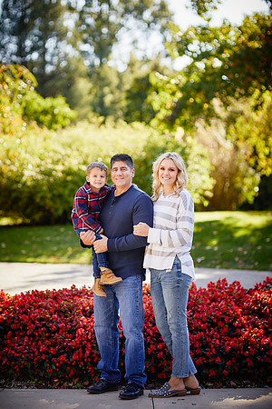 The V Family: Portrait Session at Schoepfle Garden in Birmingham