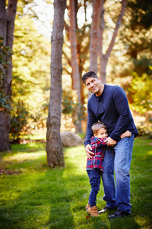 The V Family: Portrait Session at Schoepfle Garden in Birmingham