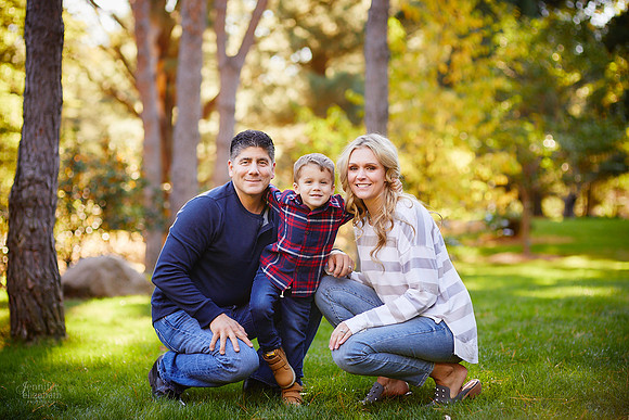 The V Family: Portrait Session at Schoepfle Garden in Birmingham
