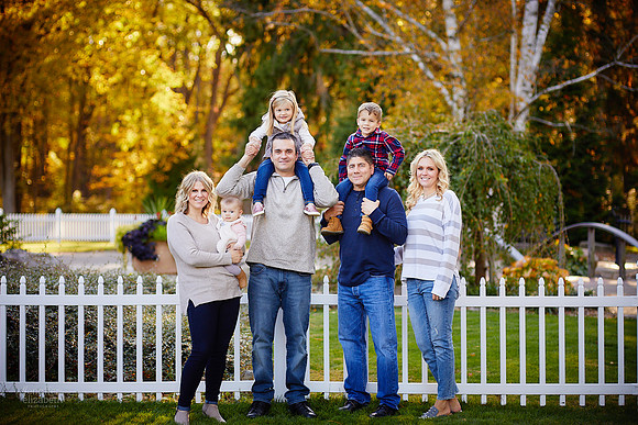 The V Family: Portrait Session at Schoepfle Garden in Birmingham