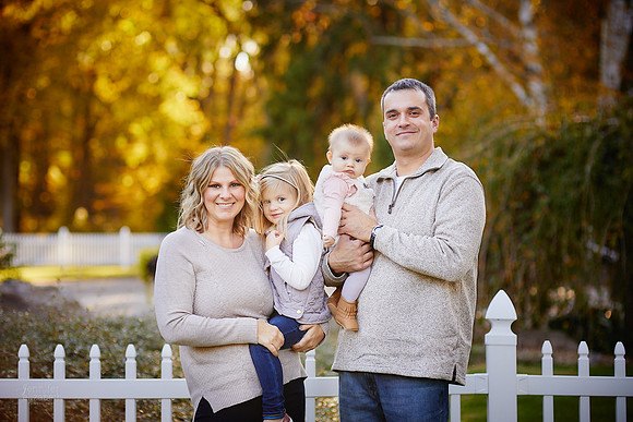 The V Family: Portrait Session at Schoepfle Garden in Birmingham
