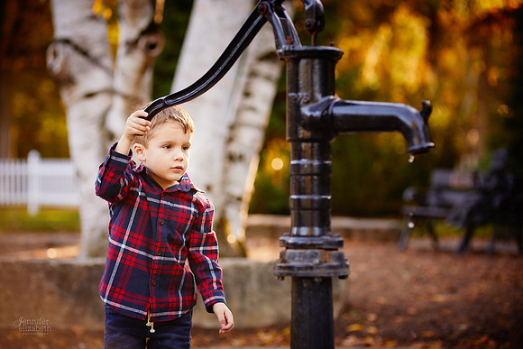 The V Family: Portrait Session at Schoepfle Garden in Birmingham