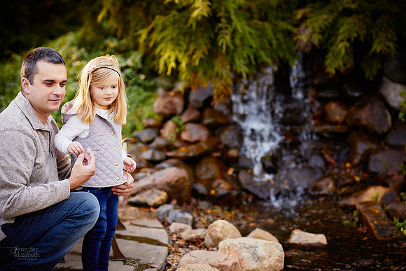The V Family: Portrait Session at Schoepfle Garden in Birmingham