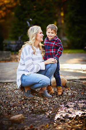 The V Family: Portrait Session at Schoepfle Garden in Birmingham