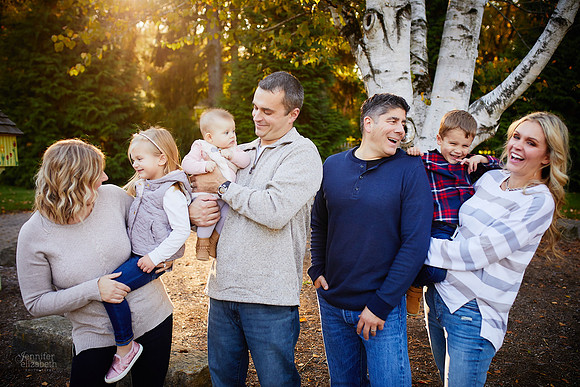 The V Family: Portrait Session at Schoepfle Garden in Birmingham