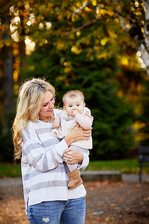 The V Family: Portrait Session at Schoepfle Garden in Birmingham
