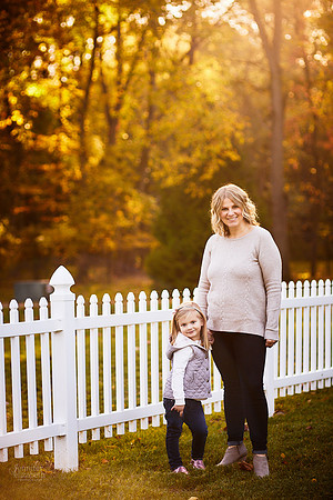 The V Family: Portrait Session at Schoepfle Garden in Birmingham
