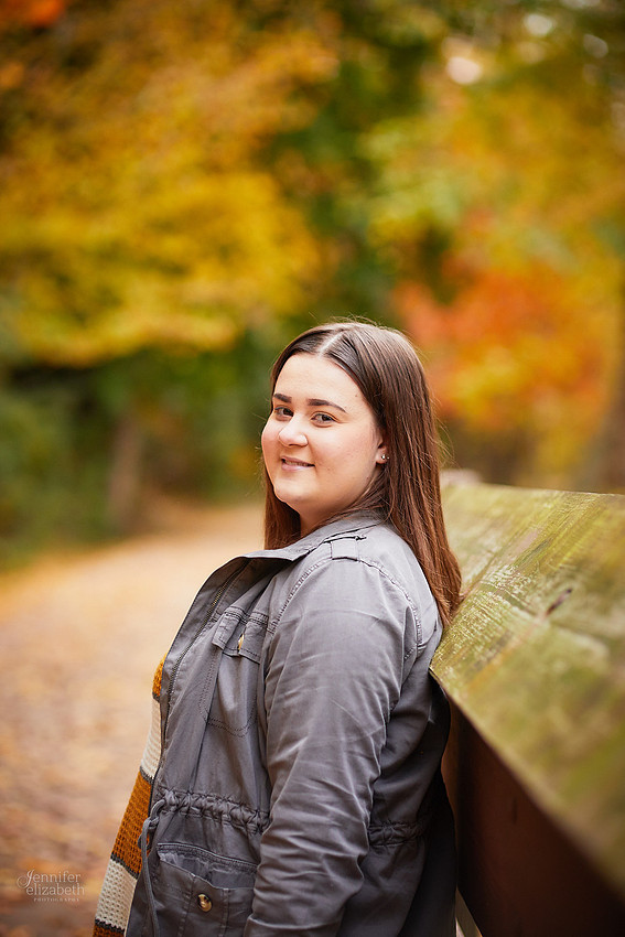 Kierstin: Senior Session in Downtown Kent