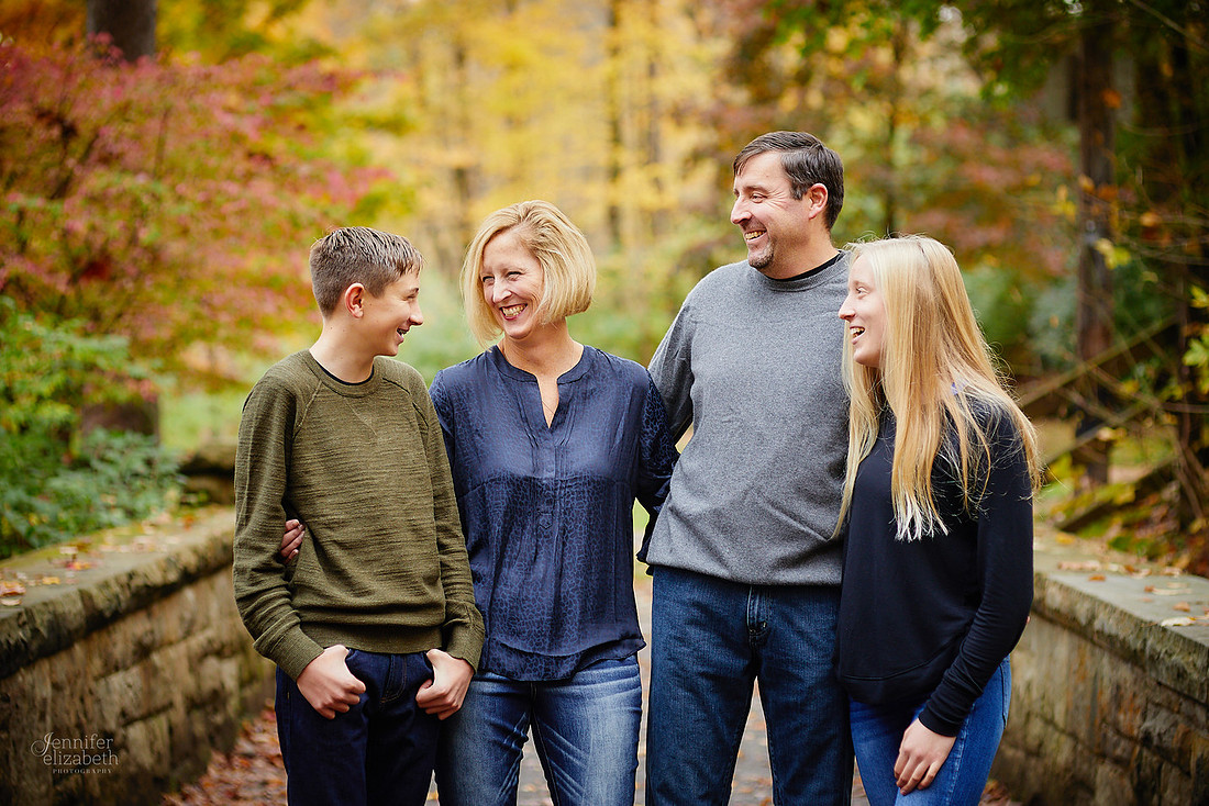 The H Family: Portrait Session at David Fortier River Park