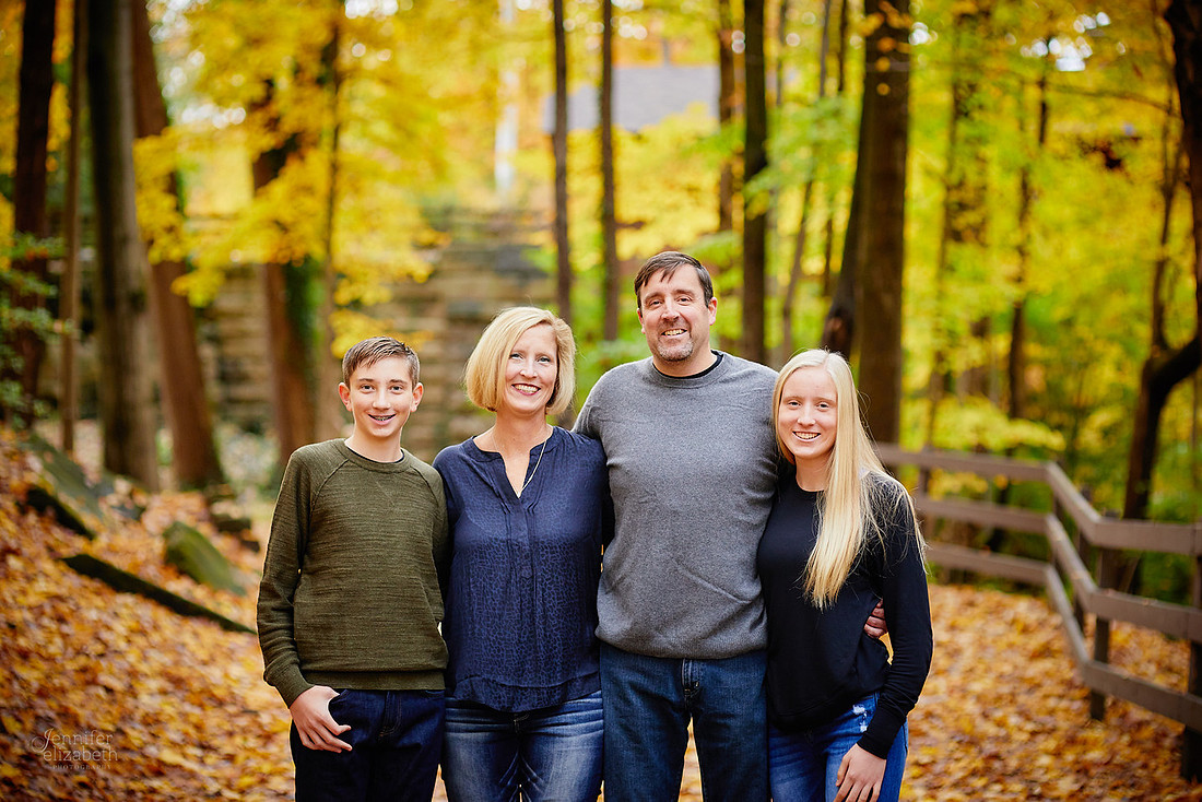 The H Family: Portrait Session at David Fortier River Park