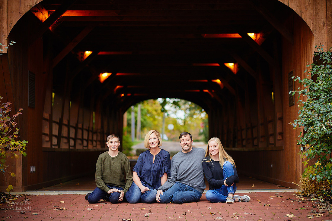 The H Family: Portrait Session at David Fortier River Park