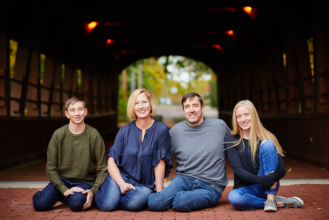 The H Family: Portrait Session at David Fortier River Park