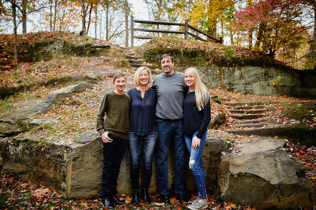 The H Family: Portrait Session at David Fortier River Park