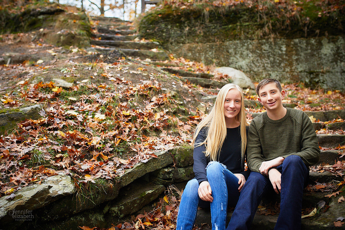 The H Family: Portrait Session at David Fortier River Park