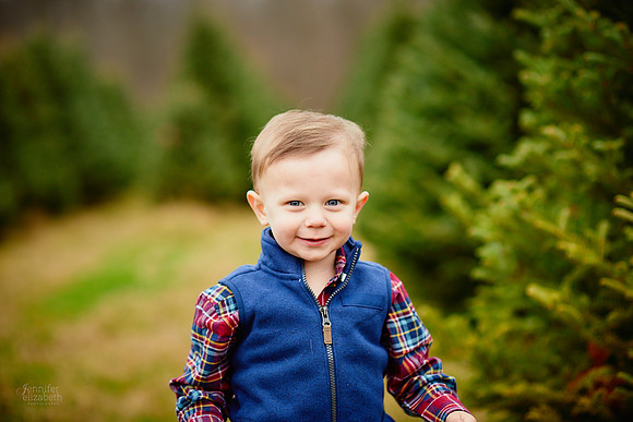 Christmas Mini Sessions at Sugar Pines Farm in Chesterland, Ohio