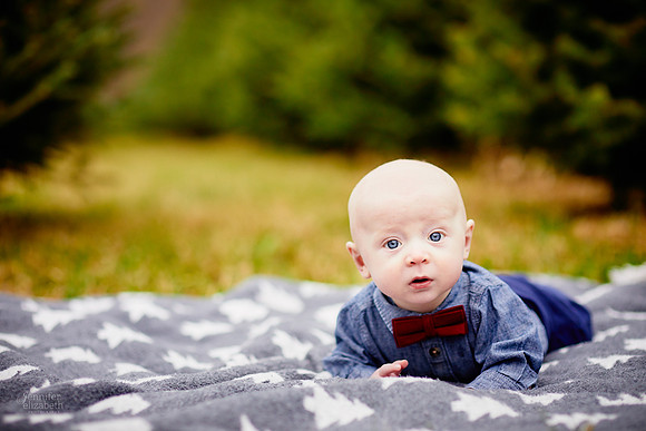 Christmas Mini Sessions at Sugar Pines Farm in Chesterland, Ohio
