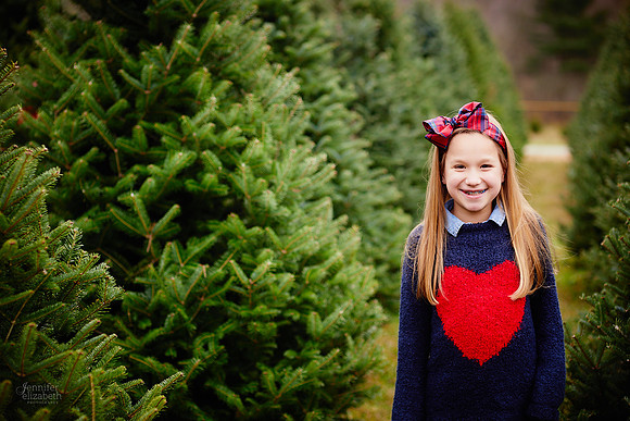 Christmas Mini Sessions at Sugar Pines Farm in Chesterland, Ohio