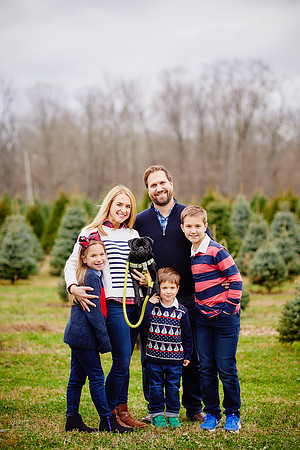 Christmas Mini Sessions at Sugar Pines Farm in Chesterland, Ohio