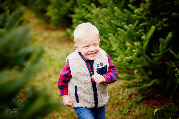 Christmas Mini Sessions at Sugar Pines Farm in Chesterland, Ohio